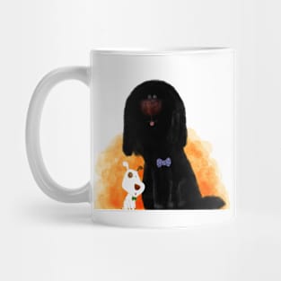 Two dogs. Mug